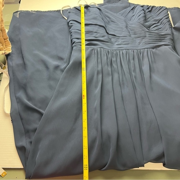 Jasmine‎ B2 B2078 Long Sweetheart Neckline Poly Chiffon Bridesmaid Dress - Picture 9 of 14